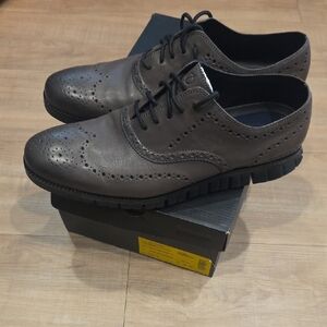 Cole Haan Zerogrand Wing OX in Burnished Pavement